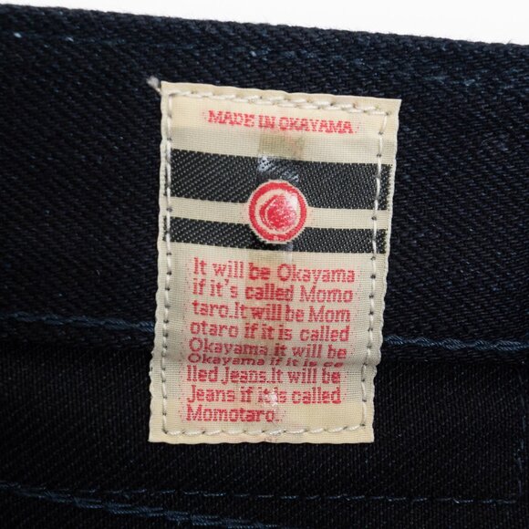 Momotaro Selvedge Denim Jeans 0306-IBSP Tight Tapered 15.7oz Indigo Black Japan - Picture 5 of 16